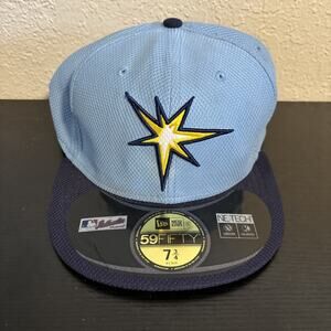 New Era Tampa Bay Rays MLB Diamond Era 59FIFTY Fitted Hat 7 3/4